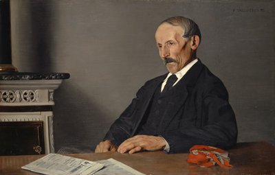 Stary Concierge, 1893. autorstwa Felix Edouard Vallotton
