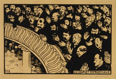 Piosenka patriotyczna autorstwa Felix Edouard Vallotton