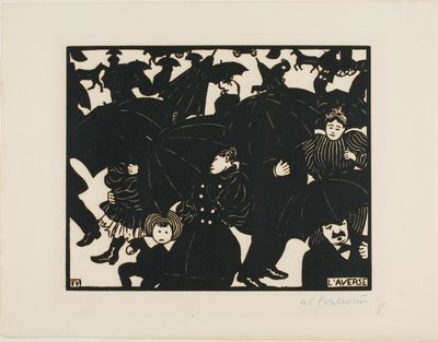 Prysznic autorstwa Felix Edouard Vallotton