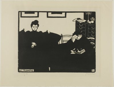 Triumf, płyta druga z Intimacy autorstwa Felix Edouard Vallotton