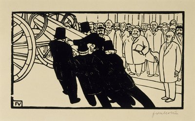 Grabarze autorstwa Felix Edouard Vallotton