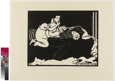 Nieznany obraz autorstwa Felix Edouard Vallotton