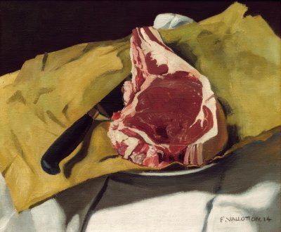 Entliczek na żółtym papierze autorstwa Felix Edouard Vallotton