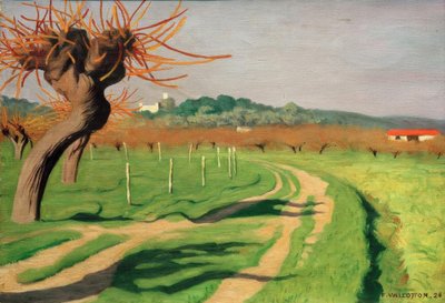 Dolina Cagne autorstwa Felix Edouard Vallotton