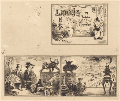 Adres laboratorium autorstwa Felix Hilaire Buhot