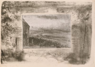 Chata Rybaka, 1892. autorstwa Felix Hilaire Buhot