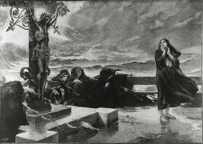 Znak (grawer) (zdjęcie czarno-białe) autorstwa Felix Hippolyte Lanoue