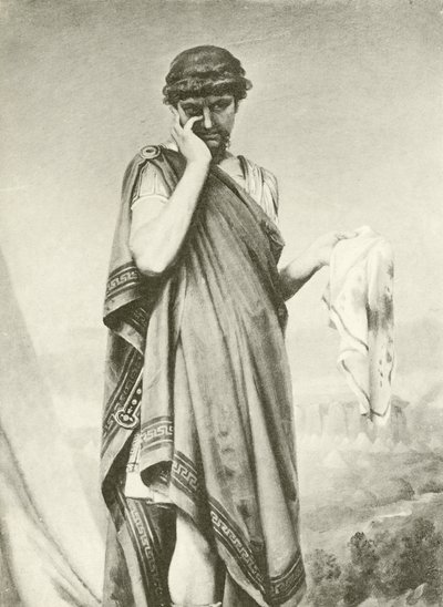 Cybelina. Akt V-scena I (wklęsłodruk) autorstwa Felix Octavius Carr Darley