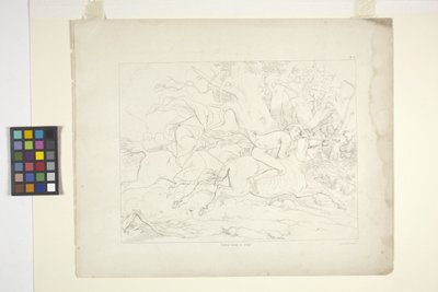 Ilustracje Legendy o Sennej Kotlinie, płyta 6 (litografia) autorstwa Felix Octavius Carr Darley