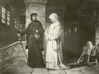 Miarka za miarkę. Akt IV-Scena III (grawiura) autorstwa Felix Octavius Carr Darley