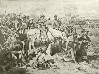 Część druga Henryk VI. Akt IV, Scena VII (wklęsłodruk) autorstwa Felix Octavius Carr Darley