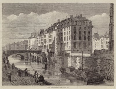 Paryskie Rozbiórki, Hotel Dieu autorstwa Felix Thorigny