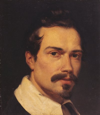 Autoportret (olej na płótnie) autorstwa Felix de Vigne
