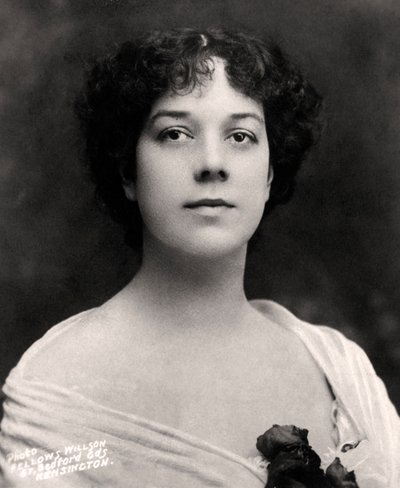 Clara Ellen Butt 1872-1936, angielski kontralt, początek XX wieku. autorstwa Fellows Willson