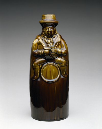 Toby Barrel Flask lub Butelka autorstwa Fenton and Co. Lyman