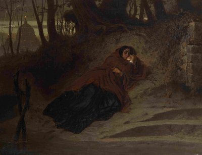 Opuszczony. Watykan i grzech, 1872 autorstwa Feodor Andreyevich Bronnikov