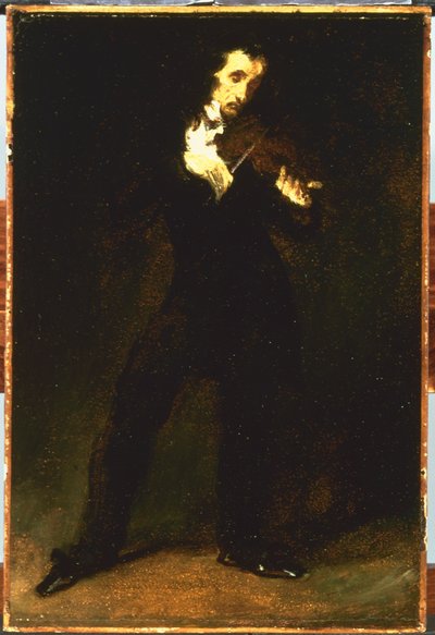 Paganini autorstwa Ferdinand Victor Eugene Delacroix