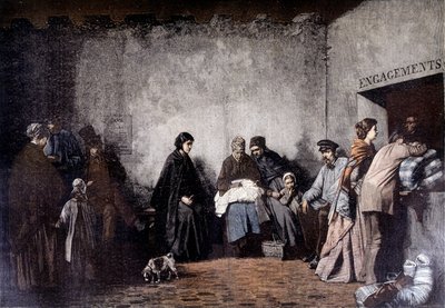Góra Pobożności - z obrazu Heilbutha - w „Le Petite Journal” Grudzień 1895 autorstwa Ferdinand (after) Heilbuth