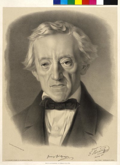Franz Grillparzer autorstwa Ferdinand Axmann