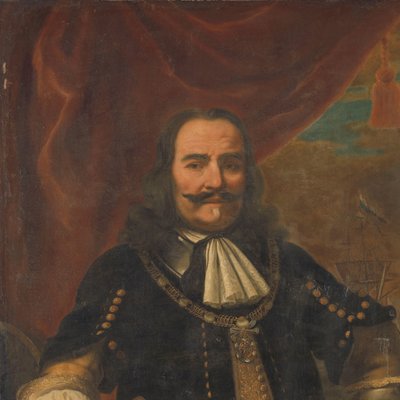 Michiel Adriaensz de Ruyter (1607-1676), admirał porucznik autorstwa Ferdinand Bol (copy after)
