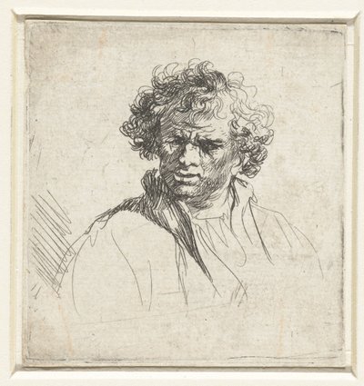 Popiersie mężczyzny z wykrzywioną twarzą autorstwa Ferdinand Bol (possibly)