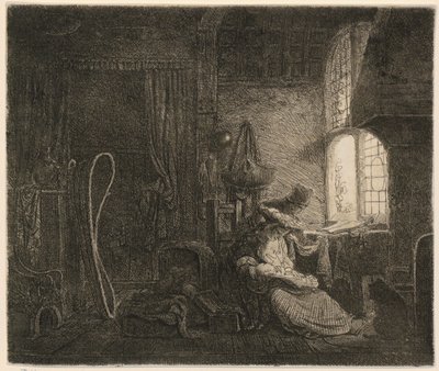 Familie im Zimmer autorstwa Ferdinand Bol