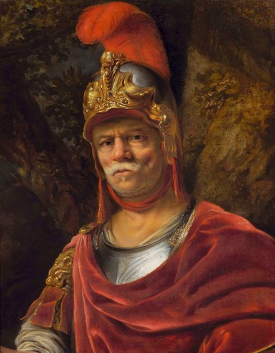 Człowiek w złotym hełmie (Mars) autorstwa Ferdinand Bol