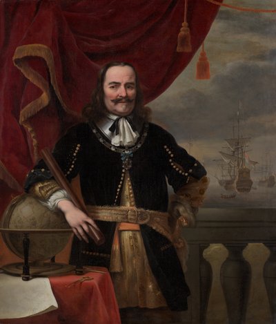 Portret Michiela de Ruytera (1607-1676) autorstwa Ferdinand Bol