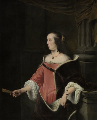 Portret kobiety autorstwa Ferdinand Bol