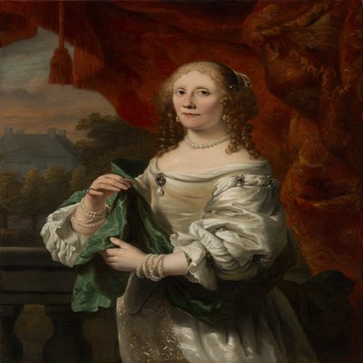 Portret kobiety autorstwa Ferdinand Bol