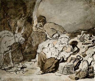 Odpocznij w locie do Egiptu autorstwa Ferdinand Bol