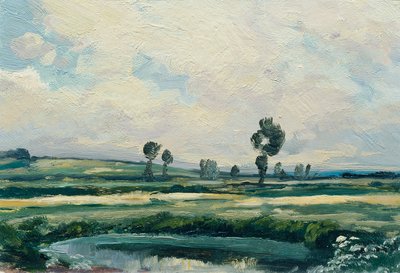 Elbeland (z teki „16 widoków czeskich krajobrazów 