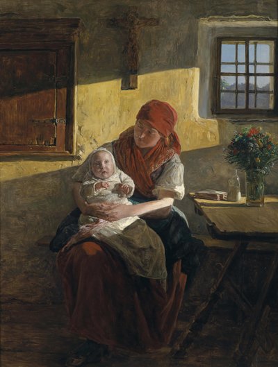 Ferdinand Georg Waldmüller Odpoczynek niedzielny 1859 r. autorstwa Ferdinand Georg Waldmuller
