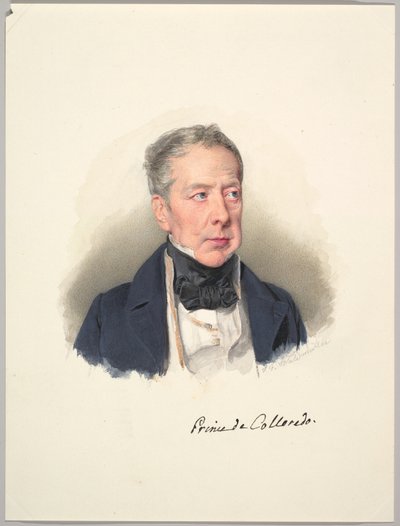 Książę Rudolph Joseph von Colloredo-Mansfeld autorstwa Ferdinand Georg Waldmüller