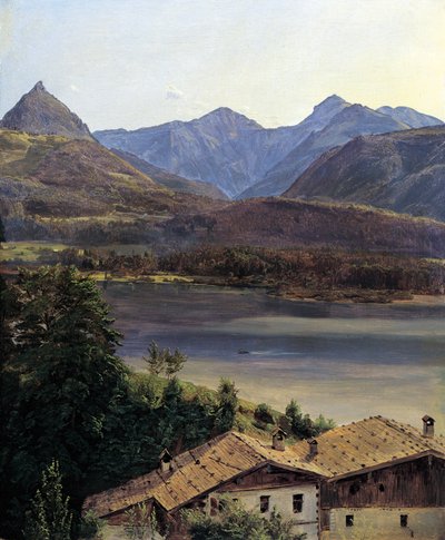 Wolfgangsee autorstwa Ferdinand Georg Waldmuller