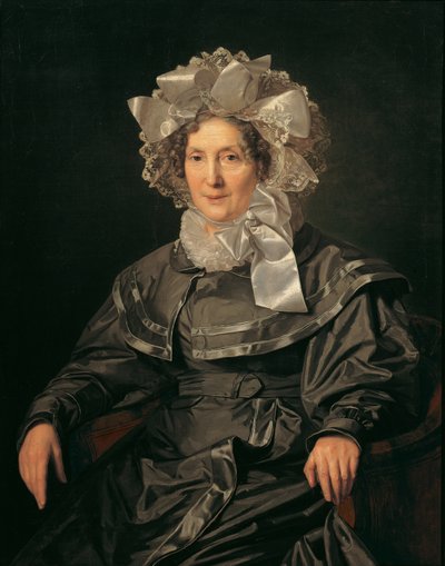 Elisabeth Waldmüller, matka artystki autorstwa Ferdinand Georg Waldmuller