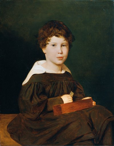 Heinrich Werner (1830 - 1861), syn Johanna i Magdaleny Werner autorstwa Ferdinand Georg Waldmuller