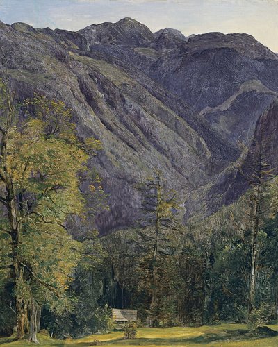Schönberg widziany z Hoisenrad, 1833 autorstwa Ferdinand Georg Waldmuller