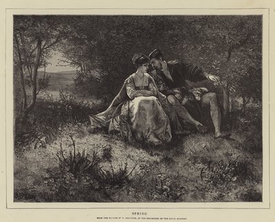 Wiosna autorstwa Ferdinand Heilbuth