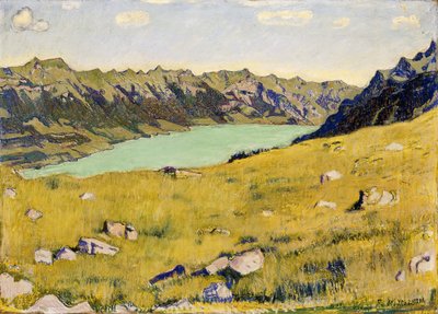Jezioro Brienz z Breitlauenen, 1906 autorstwa Ferdinand Hodler