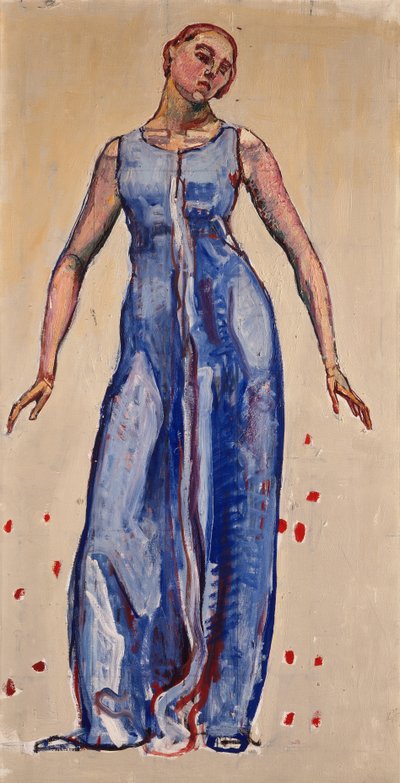 Figura do spojrzenia w nieskończoność autorstwa Ferdinand Hodler