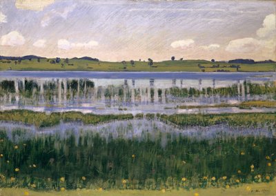 Jezioro Burgäschi autorstwa Ferdinand Hodler
