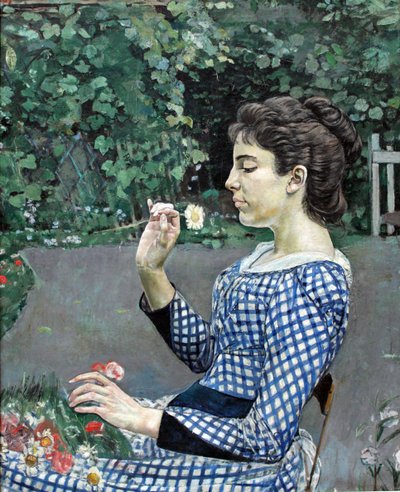 Portret Hélène Weiglé autorstwa Ferdinand Hodler