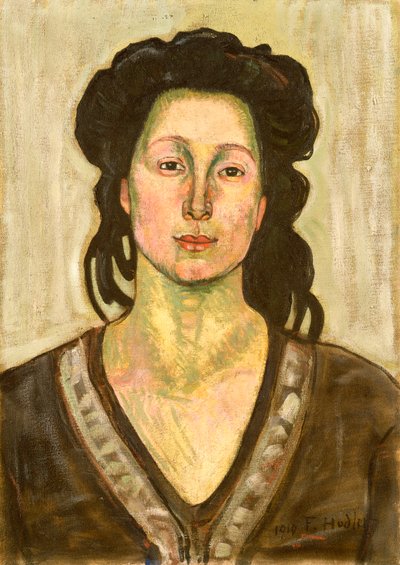 Portret Jeanne Cerani, 1910 autorstwa Ferdinand Hodler