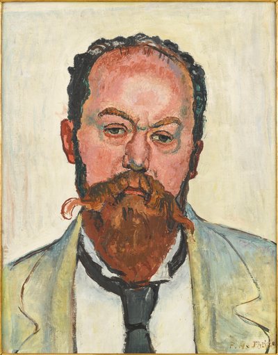 Portret Mathiasa Morhardta 1863-1939, 1913. autorstwa Ferdinand Hodler