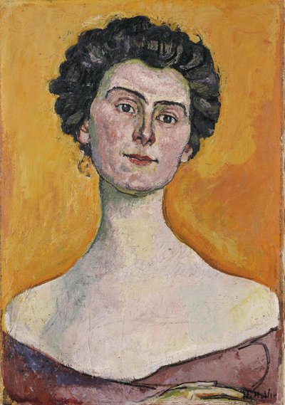 Portret Clary Pasche-Battié, 1914 autorstwa Ferdinand Hodler