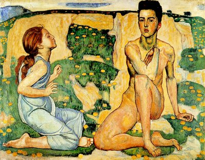 Wiosna autorstwa Ferdinand Hodler