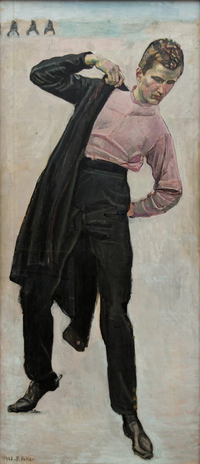 Student w Jenie autorstwa Ferdinand Hodler