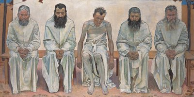 Zmęczeni życiem autorstwa Ferdinand Hodler