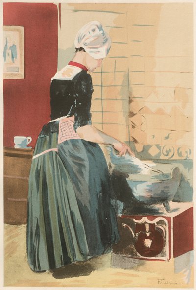 Służący autorstwa Ferdinand Jean Luigini